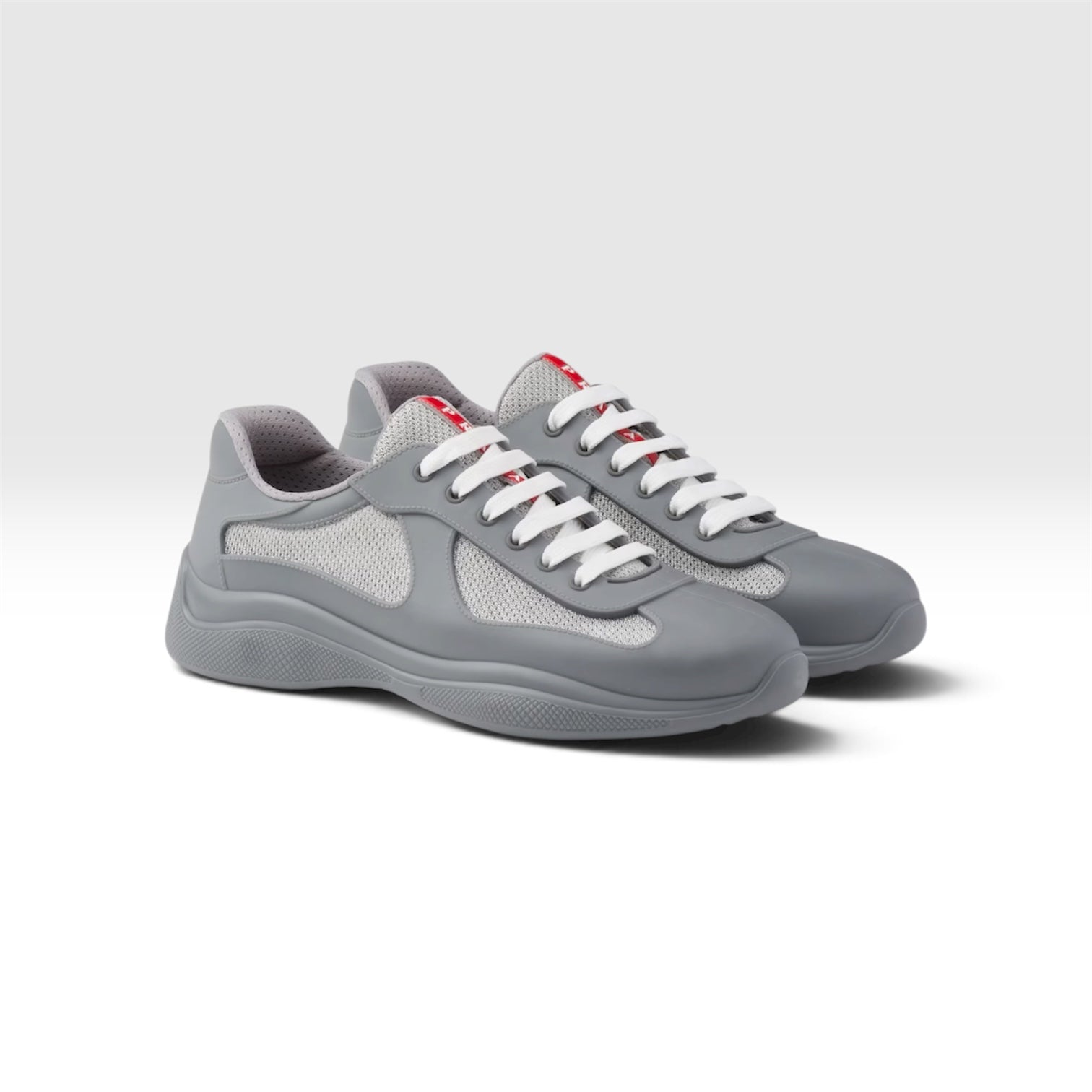 Prada Cup Caoutchouc Gris