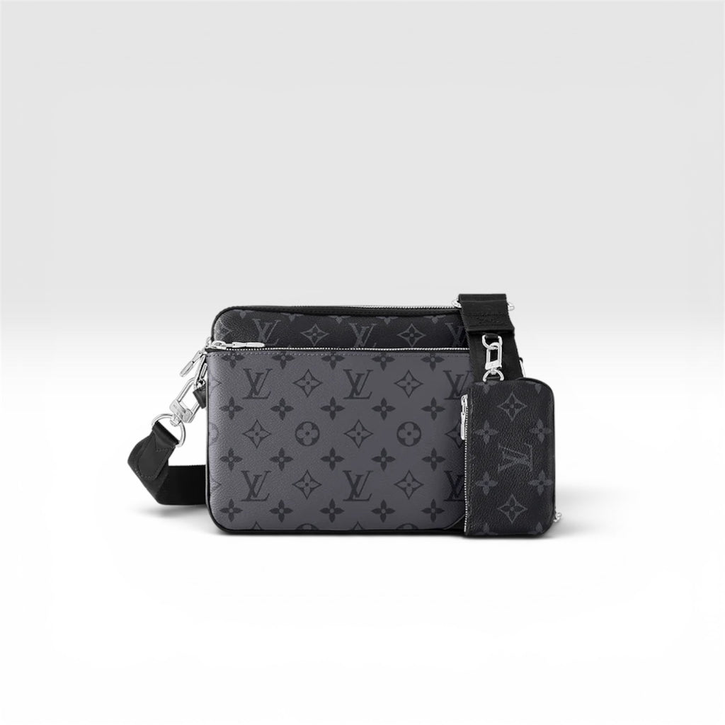 LV Trio Messenger Monogram Eclipse