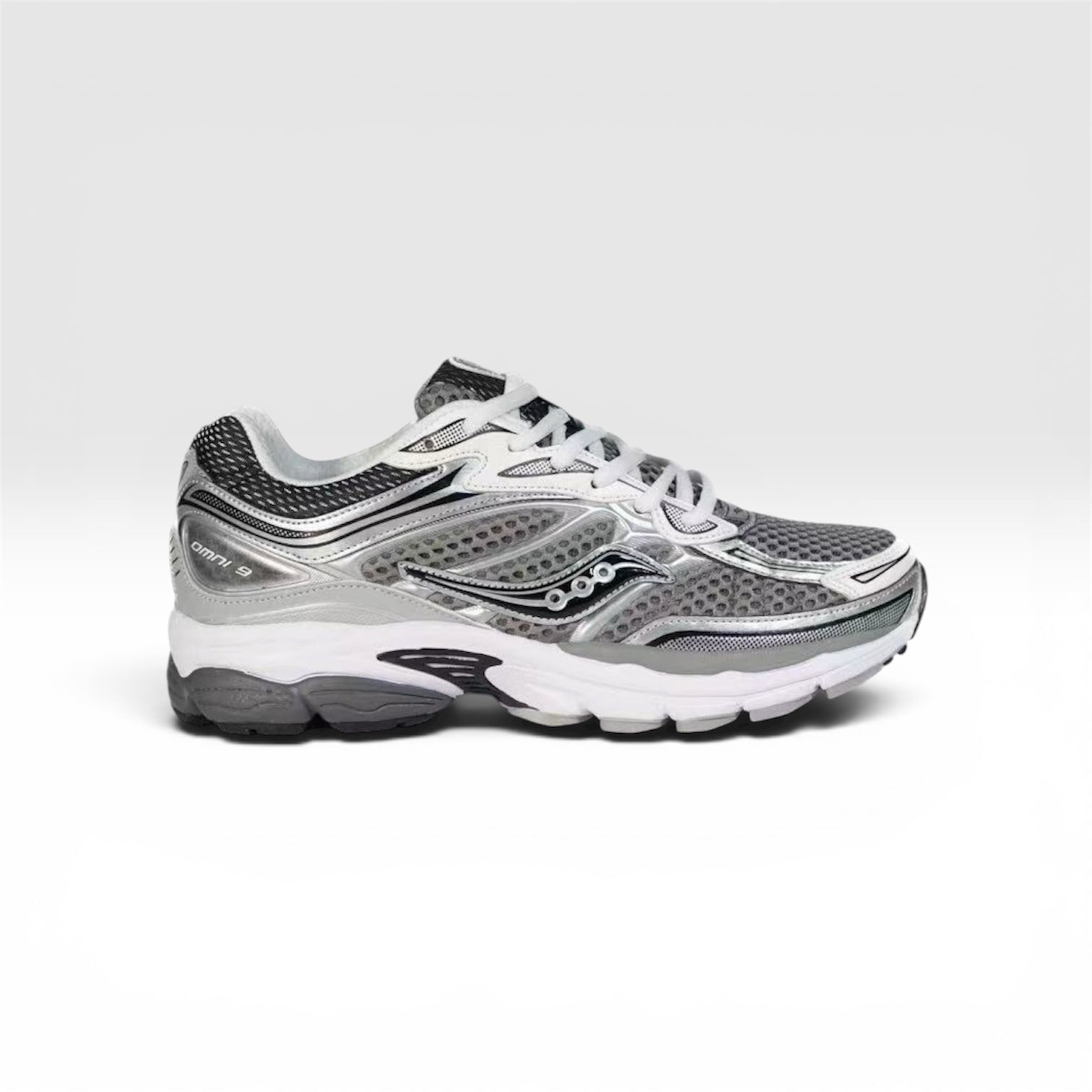 Saucony Omni 9 Grey Silver Black