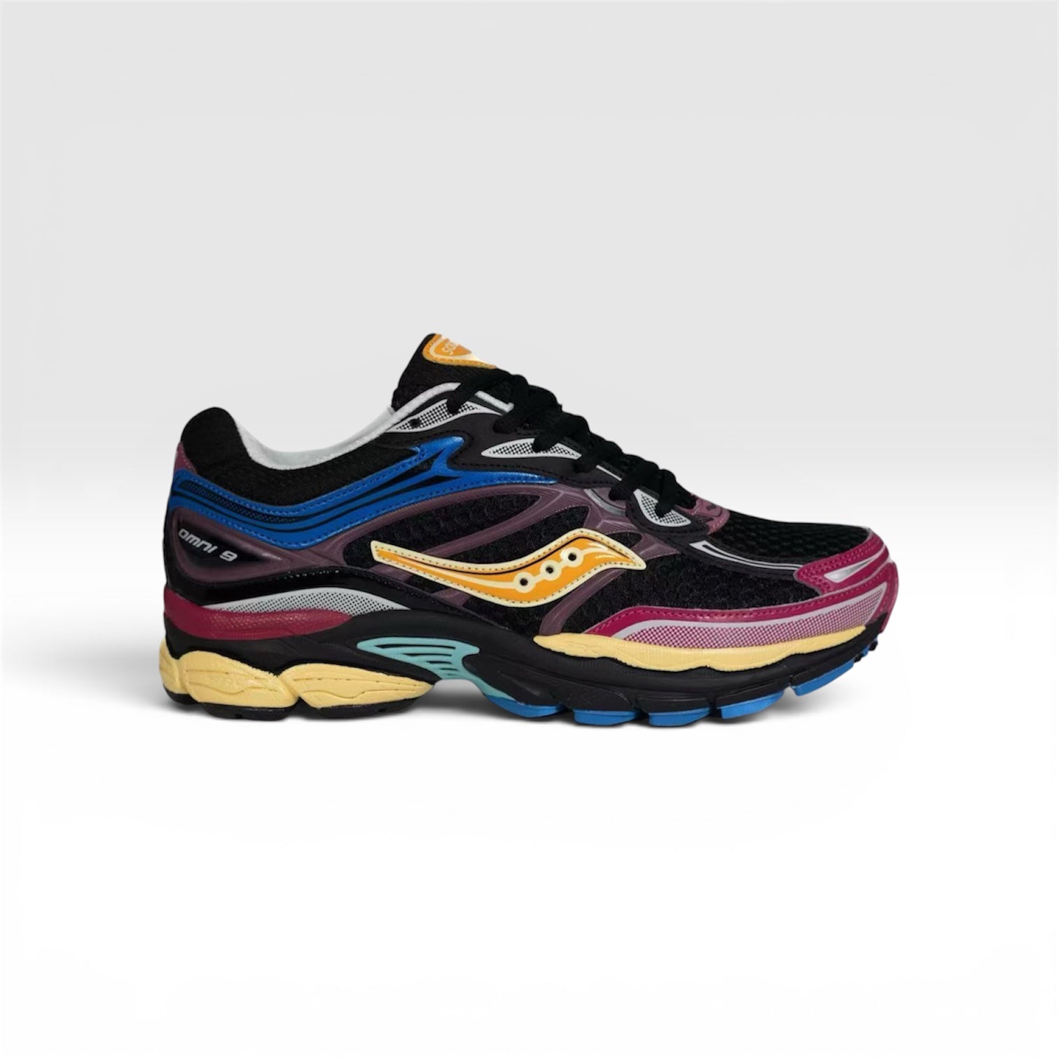 Saucony Omni 9 Multi Color Black