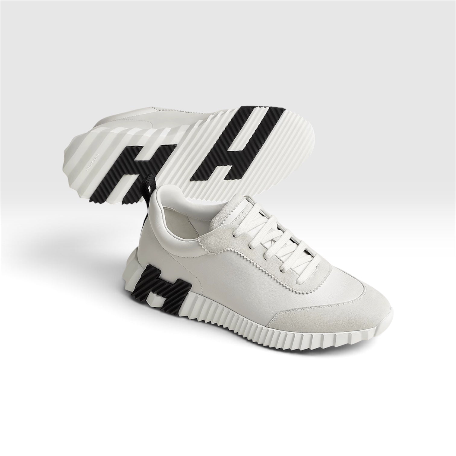 Hermès Bouncing Blanc/Semelle Noir