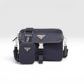 Sac a Bandoulière Prada Nylon Bleu